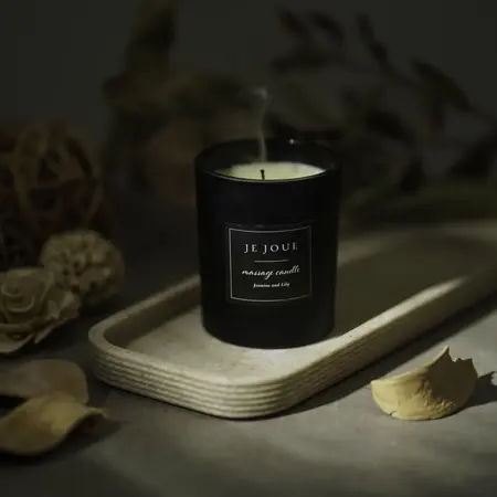 Je Joue Jasmine Lily Scented Body Massage Candle 120g - Skin Care Candle