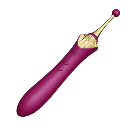ZALO Bess Velvet Purple - Compact Intimate Wellness Device, 10 Modes