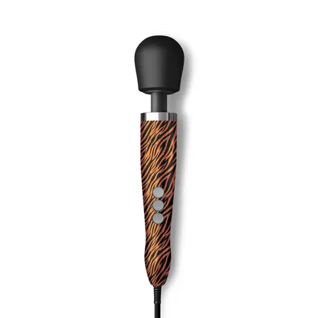 Doxy Die Cast Wand Massager Tiger - Premium Metal Intimate Machine, EU Plug