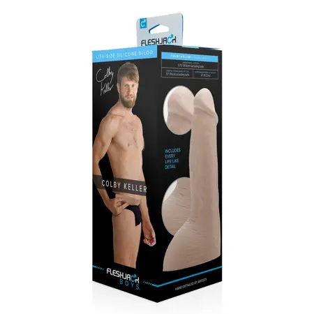 Fleshjack Boys Colby Keller Premium Silicone Model 19cm