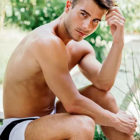 Fleshjack Boys Allen King Silicone Model - Anatomical Curved 18.4 cm