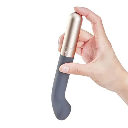 Love Not War Liebe Grey - Flexible G-Spot Massager, Waterproof, Silicone