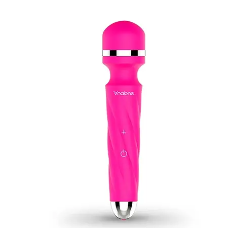 Nalone Lover Pink Wand Massager - 7 Modes, Waterproof, Rechargeable