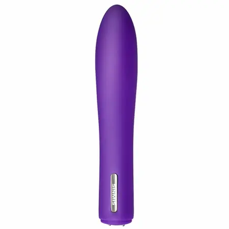 Nalone Iris Bullet Vibrator Purple 20 Modes Compact Silicone USB