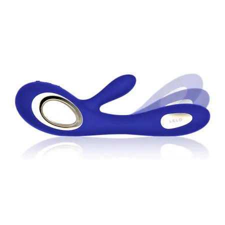 LELO Soraya Wave Midnight Blue Dual-Action Intimate Device Silicone