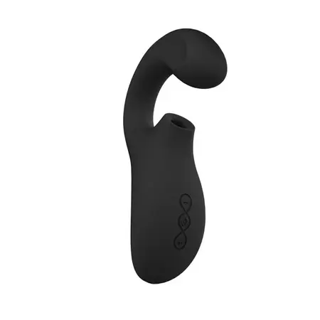 LELO Enigma Black - Dual-Sonic Intimate System, Waterproof, Rechargeable
