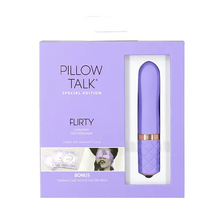 Pillow Talk Flirty Special Edition Mini Massager Lilac USB Rechargeable