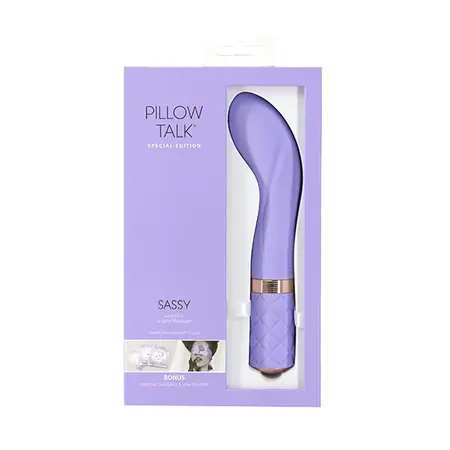 Pillow Talk Sassy Special Edition Intimate Massager Lilac USB Rechargeable