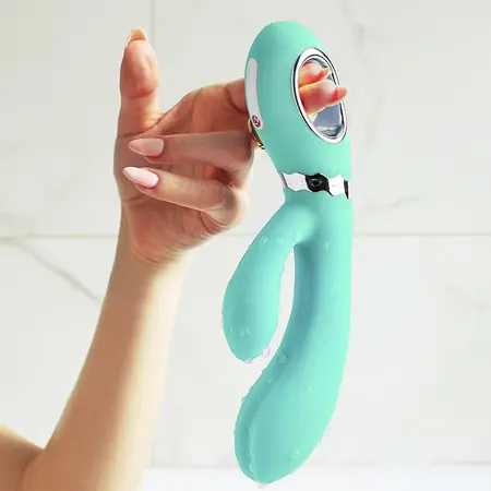 Nomi Tang Wild Rabbit 2 Teal Multi-Motor Intimate Device Silicone
