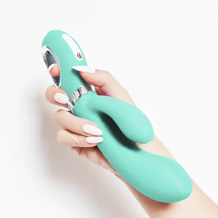 Nomi Tang Wild Rabbit 2 Teal Multi-Motor Intimate Device Silicone