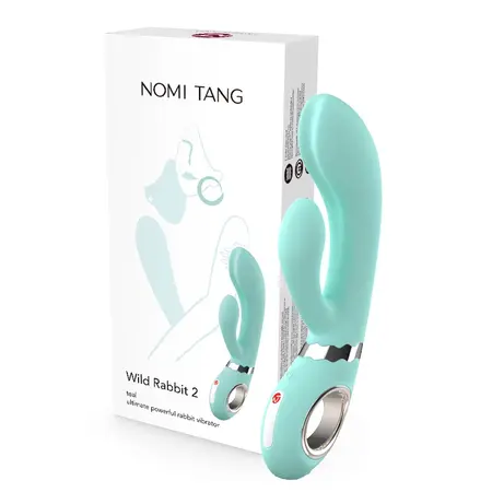 Nomi Tang Wild Rabbit 2 Teal Multi-Motor Intimate Device Silicone