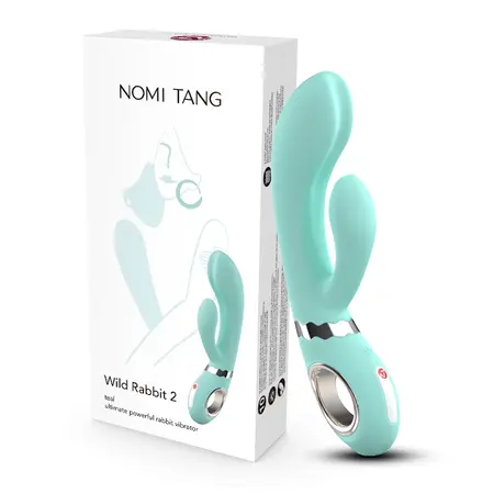Nomi Tang Wild Rabbit 2 Teal Multi-Motor Intimate Device Silicone