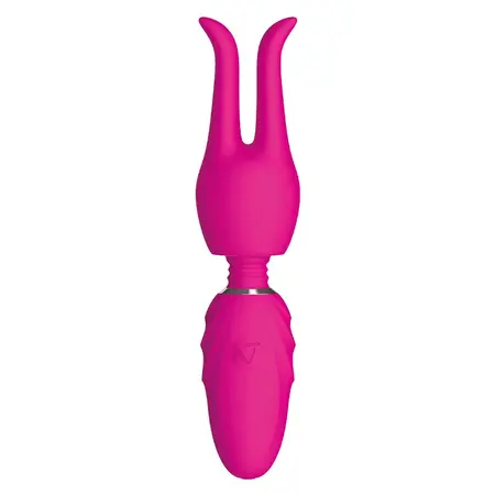 Nomi Tang Pocket Wand Hot Pink Compact Vibrating Massager Set