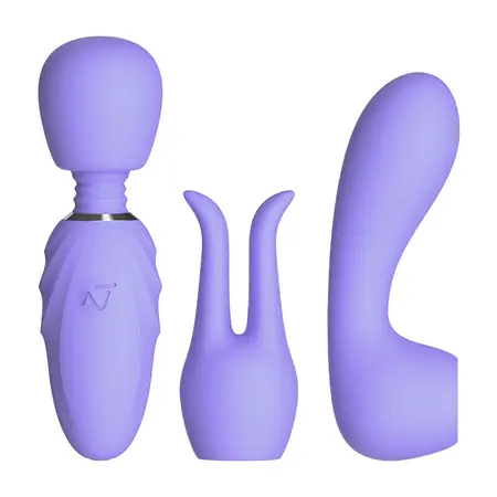 Nomi Tang Pocket Wand Lavender Miniature Massager Silicone IPX6