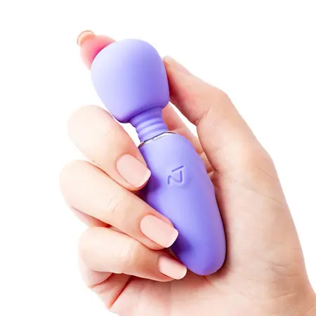 Nomi Tang Pocket Wand Lavender Miniature Massager Silicone IPX6