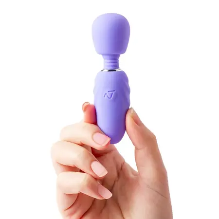 Nomi Tang Pocket Wand Lavender Miniature Massager Silicone IPX6