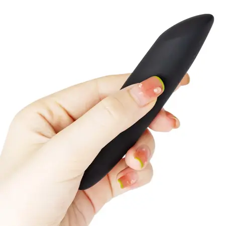 Nomi Tang Samba Heating Compact Vibrator - USB Rechargeable, Blue, 112 mm