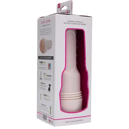 Fleshlight Girls Elsa Jean Treat Intimate System Anatomical Clear
