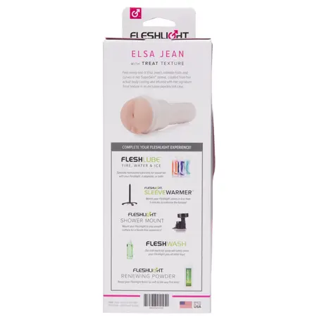 Fleshlight Girls Elsa Jean Treat Intimate System Anatomical Clear