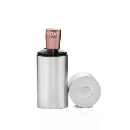 Doxy Bullet Vibrator Rose Gold 12cm - Compact Aluminium Intimate Device