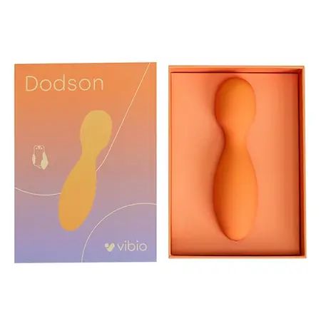 Vibio Dodson Mini Wand Orange - App-Controlled, Flexible Head