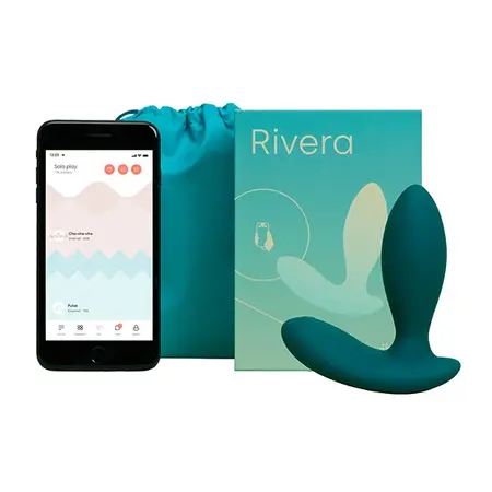 Vibio Rivera Green - App-Controlled Pulsating Device, Splash-Proof