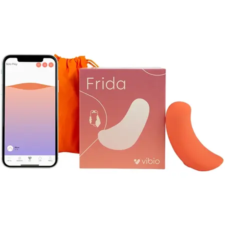 Vibio Frida Peach - Wearable App-Controlled Intimate Device Silicone