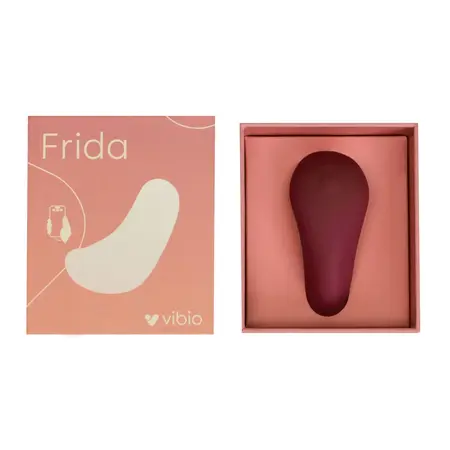 Vibio Frida Wine Red Wearable App-Controlled Intimate Device