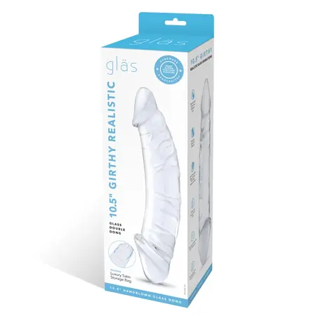 Glas Girthy Double-Ended Glass Model 26.7 cm - Dual-Sided Design