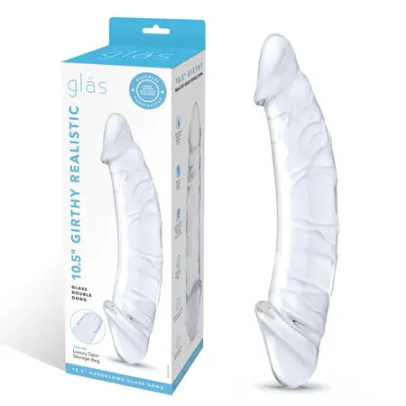 Glas Girthy Double-Ended Glass Model 26.7 cm - Dual-Sided Design