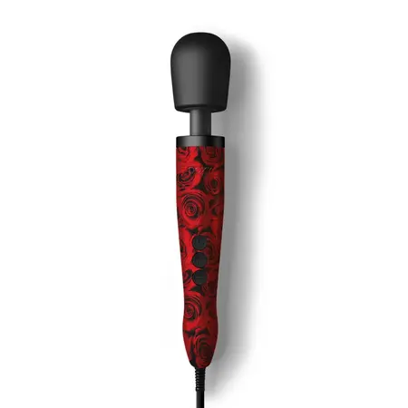 Doxy Original Wand Massager Rose Pattern - Powerful EU Model