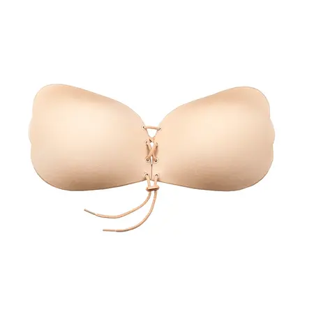 Bye Bra Lace-It Bra Cup E Nude - Adjustable Strapless Support System