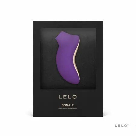 LELO Sona 2 Intimate Sonic Massager Purple - 12 Modes, Waterproof