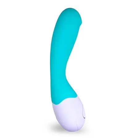 OhMiBod Lovelife Cuddle Turquoise Targeted Vibe, 16.5cm Silicone