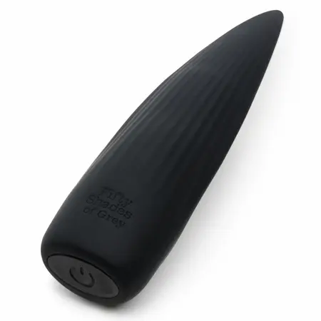 Fifty Shades of Grey Sensation Mini Flickering Tongue Vibrator, Black, USB