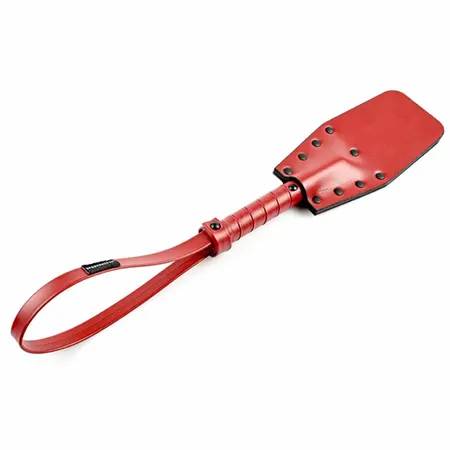 Sportsheets Saffron Studded Spanker Vegan Faux Leather Paddle 45cm