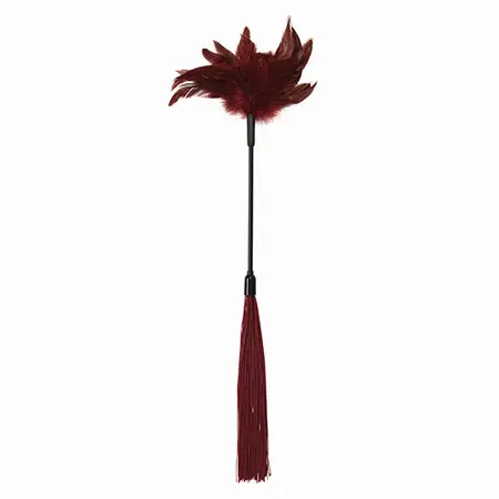 Sportsheets S&M Enchanted Feather Tickler - Dual Texture, 57 cm