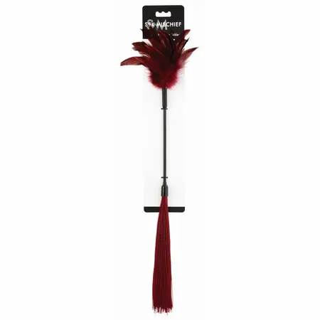 Sportsheets S&M Enchanted Feather Tickler - Dual Texture, 57 cm