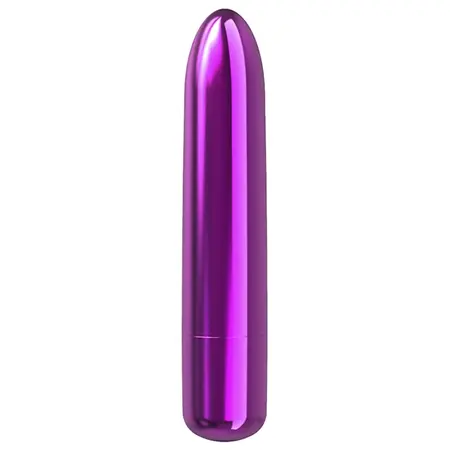 PowerBullet Bullet Point Compact Vibrating Device Purple USB 10 Modes