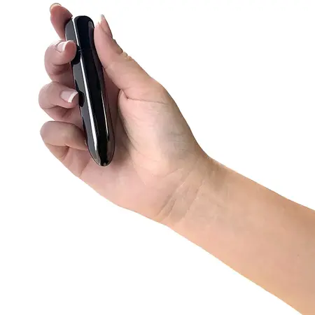 PowerBullet Bullet Point Black Precision Sonic Massager 10 Modes USB
