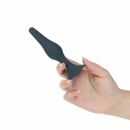 LUX Active Equip Anal Plug Training Kit Silicone Graduated Set Blue