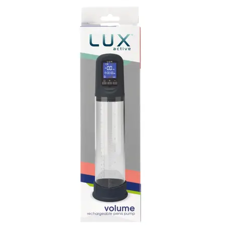 LUX Active Volume Rechargeable Intimate Enhancement Pump LED USB