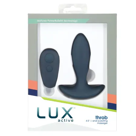 Lux Active Throb Remote-Controlled Pulsating Anal System Silicone 11.4cm