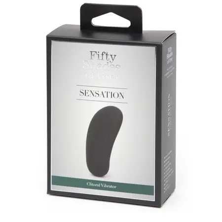 Fifty Shades of Grey Sensation Pebble-Shaped Intimate Massager Black