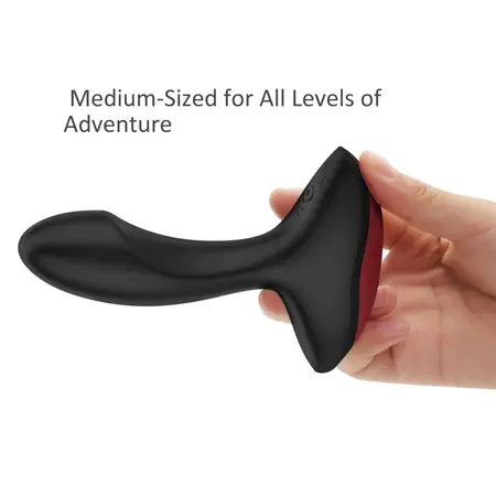 Magic Motion Solstice App-Controlled Intimate Wellness Device Silicone Black