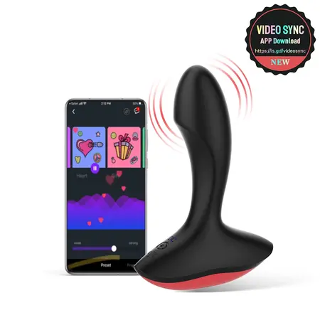 Magic Motion Solstice App-Controlled Intimate Wellness Device Silicone Black