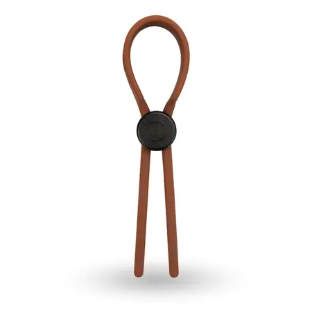 Velv'Or Rooster Ragnar Adjustable Silicone Ring Brown 280mm