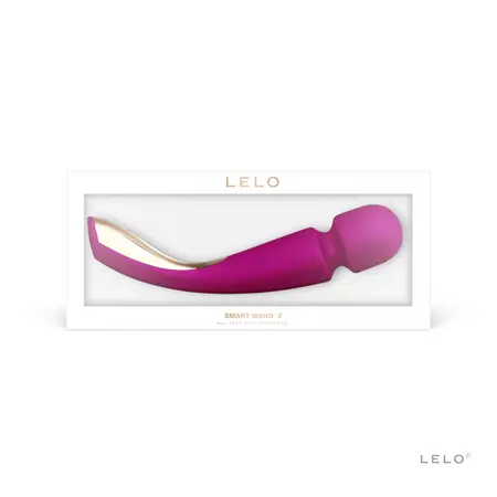 LELO Smart Wand 2 Medium Deep Rose - Rechargeable Body Massager