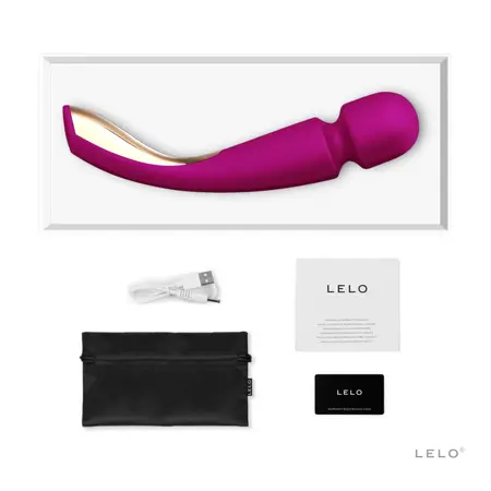 LELO Smart Wand 2 Medium Deep Rose - Rechargeable Body Massager