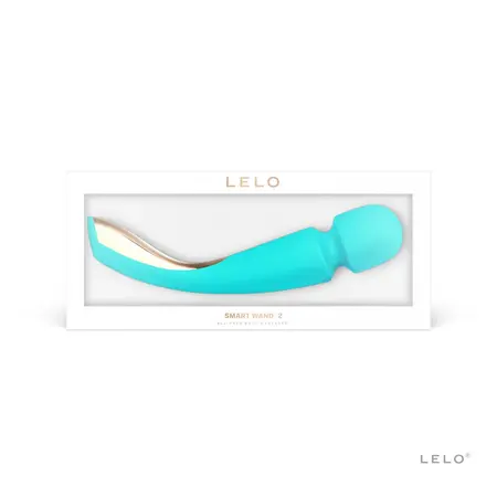 LELO Smart Wand 2 Medium Ocean Blue - Cordless Rechargeable Massager